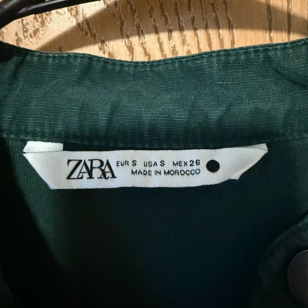 Zara Forest Green Top - Picture 2 of 4